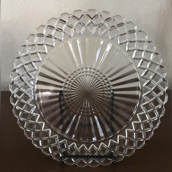 Anchor Hocking Other - Waterford Waffle Plate by Anchor Hocking. 
91/2” See Pictures for Measurement.